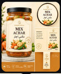 Pansari Mix Achar – Traditional Mixed Vegetable Pickle