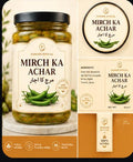 Pansari Mirch ka Achar – Traditional Green Chili Pickle