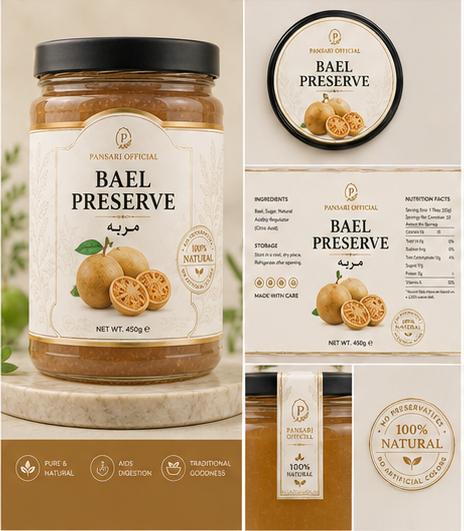 Pansari Bael Preserve – Premium Bael Murabba