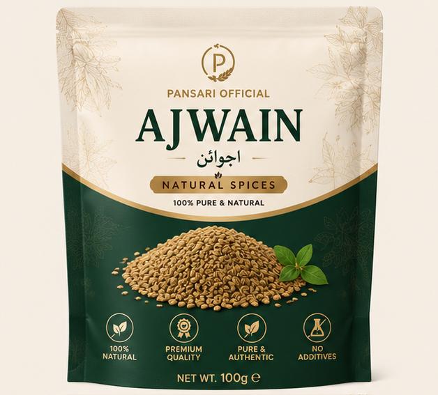 Pansari Ajwain – Premium Carom Seeds | 100% Natural & Pure